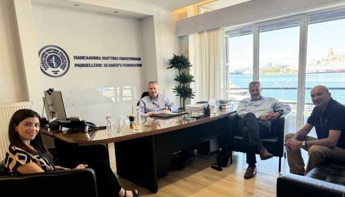 Συνάντηση ΟΜΕΠΕΓΕ ΣΕΚ με την Πανελλήνια Ναυτική Ομοσπονδία