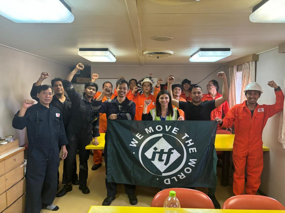 Η Επιθεωρήτρια της ITF που αλλάζει τη ζωή των ναυτικών