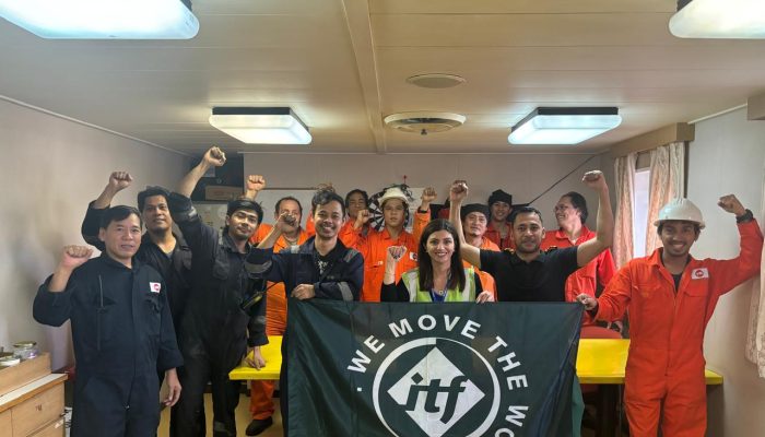 Η Επιθεωρήτρια της ITF που αλλάζει τη ζωή των ναυτικών