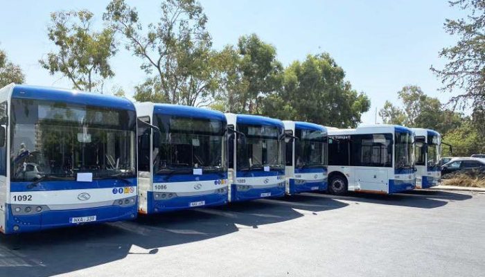 Αναστολή απεργιακών μέτρων στην εταιρεία λεωφορείων στη Λάρνακα λόγω των πυρκαγιών