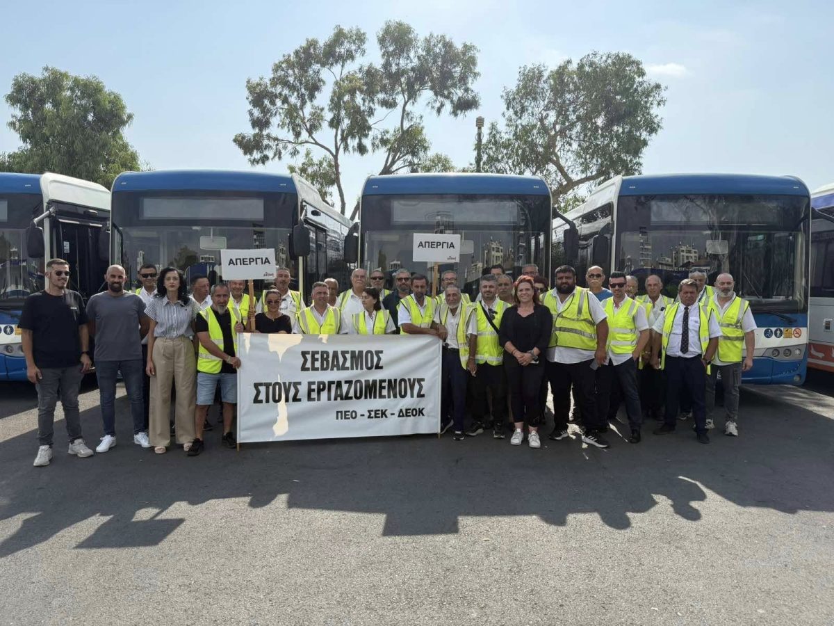 Σ’ επ αόριστον απεργία τα λεωφορεία της Λάρνακας