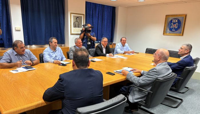 Συνάντηση ΣΕΚ με Υπουργό Οικονομικών και Έφορο Φορολογίας